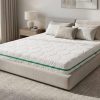 Saltea ortopedica Aloe Comfort, Hipoalergenica, Aloe Vera, 7 zone de confort, 14 cm, Ferma