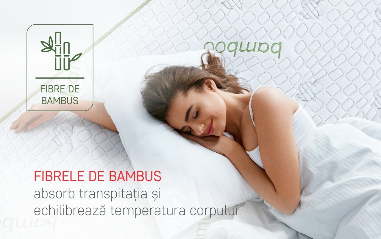 saltea latex premium bamboo 5